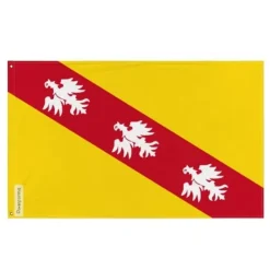 New Flagga - Lorraine - 90 x 150 cm - Polyester - Tryck på fram- och baksidan - Metallöglor Flaggor & Vindstrutar