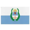 Flagga - Mendoza - 90 x 150 cm - Polyester - Tryck på fram- och baksidan - Metallöljettar