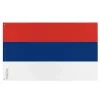 New Flagga - Misiones - 60 x 90 cm - Polyester - Tryck framsidan/baksidan - Metallöglor Flaggor & Vindstrutar