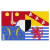 Flagga - Moselle - 60 x 90 cm - Polyester - Tryck på fram- och baksidan - Metallöglor