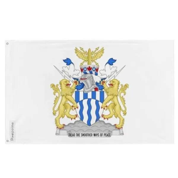 Online Flagga - Niagara Falls - 192 x 288 cm - Polyester - Tryck på fram- och baksidan - Öljett av järn Flaggor & Vindstrutar