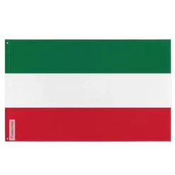 Flagga - Patrioter - 90 x 150 cm - Polyester - Tryck på fram- och baksidan - Öljett i järn