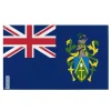 Flagga - Pitcairnöarna - 90 x 150 cm - Polyester - Fram/backsida - Metallöglor