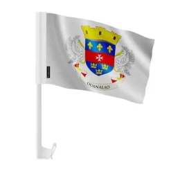 Flagga - Saint-Barthélemy - 10 stycken - 14 x 21 cm - Polyester - Tryck på fram- och baksidan