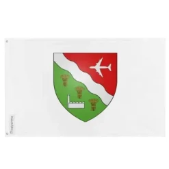Flagga - Saint-Félici - 60 x 90 cm - Polyester - Tryck på framsidan/baksidan - Metallöglor