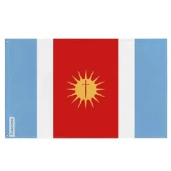 Clearance Flagga - Santiago del Estero - 60 x 90 cm - Polyester - Tryck på fram- och baksida - Öljett i järn Flaggor & Vindstrutar
