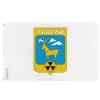 Flagga - Tekeli - 128 x 192 cm - Polyester - Tryck fram/och baksidan - Metalögon