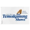 Discount Flagga - Temiskaming Shores - 128 x 192 cm - Polyester - Tryck fram/bak - Järnögon Flaggor & Vindstrutar