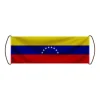 Flagga - Venezuela - 17 x 50 cm - Polyester - Vattentät - Fram/ bak