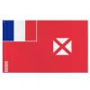 Online Flagga - Wallis- och Futuna - 90 x 150 cm - Polyester - Framsidan/baksidan - Metallöglor Flaggor & Vindstrutar