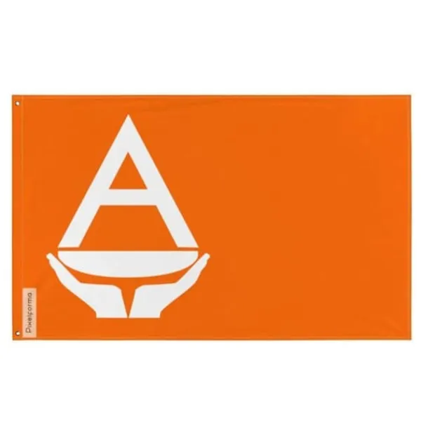 Flagga - Whitney Smith - Antarktis - 120 x 180 cm - Polyester - Tryck på fram- och baksidan