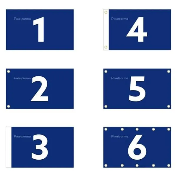 Discount Flagga av Saint-Martin franska antiller 64x96cm i polyester Flaggor & Vindstrutar