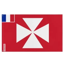Best Flagga för det franska protektoratet Wallis-et-Futuna (1886-1887) 60 x 90 cm Flaggor & Vindstrutar