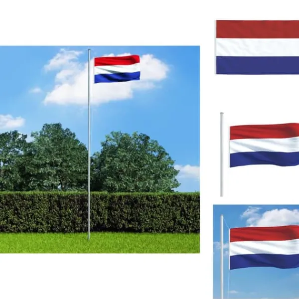 Flaggor & vindstrutar - Living Nederländernas flagga 90x150 cm