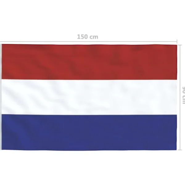 Flaggor & vindstrutar - Living Nederländernas flagga 90x150 cm