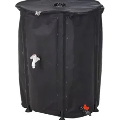 Sale Fällbar vattentank - Daniel James - 500 liter - Kran - Lock - Vattenslanganslutning Regntunnor