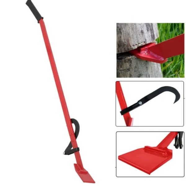 New Fälld Krok, Högkvalitativt Stål, 130 cm Längd Tillbehör Till Vedeldade Kaminer & Öppna Spisar