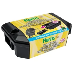 Discount FLORTIS CONTENITORE MED RÅTTFÄNGARE SKYDD HEM DJUR GNAWARE Skadedjursfällor