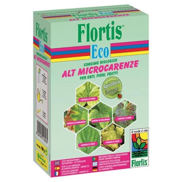 FLORTIS GÖDSEL I PULVER FORMULÄR 100 GR SKÖTSEL AV UTOMHUS TRÄDGÅRD