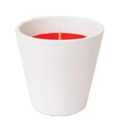 Best Flortis Terrakottakanna med geraniol-ljus mot myggor Insektsmedel & Djuravvisande Medel