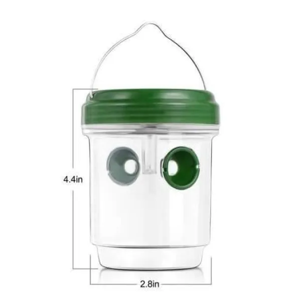 Flug-, geting- och myggfälla; Bug Catcher, Hornets - Soldriven med LED-ljus