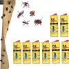 Best Flugfälla Papper Flugfångare Strips, 8st Frukt Flugfångare Bugs Sticky Stripes, Effektiv Flugband Rullfälla för H[H325] Flugsmällor