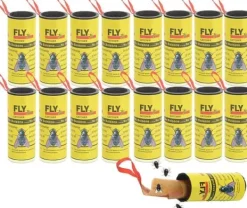 Flugfångare, flugpappersrullar, flugfångarband, självhäftande flugarulle, ormform för husfällan[J381]