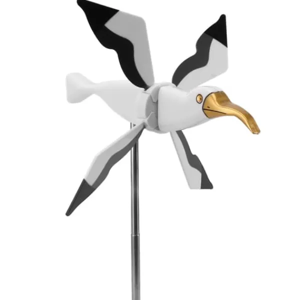 Flygande Måskvarn Väderkvarn Trädgårdssnurra Gräsmatta Ornament Väderkvarn Whirligig Asuka Serie Väderkvarn för Utomhusträdgårdsdekorationer