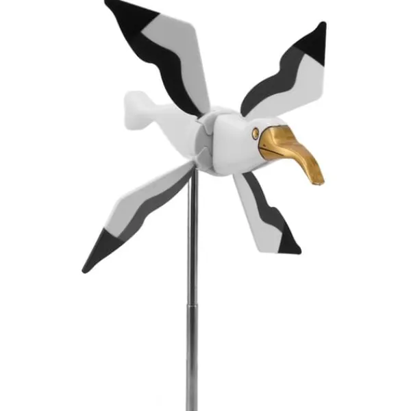 Flygande Måskvarn Väderkvarn Trädgårdssnurra Gräsmatta Ornament Väderkvarn Whirligig Asuka Serie Väderkvarn för Utomhusträdgårdsdekorationer
