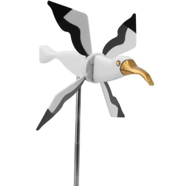Flygande Måskvarn Väderkvarn Trädgårdssnurra Gräsmatta Ornament Väderkvarn Whirligig Asuka Serie Väderkvarn för Utomhusträdgårdsdekorationer