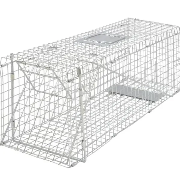 New Fånga levande-fälla 80 cm galvaniserad - Levande Fälla - Levande Fällor - Home & Living Skadedjursfällor