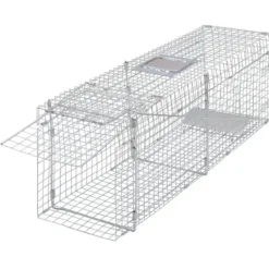 Online Fånga levande-fälla 100 cm galvaniserad - Levande Fälla - Levande Fällor - Home & Living Skadedjursfällor