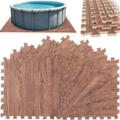 Outlet Foam poolmatta pussel 50 x 50 cm 8 st Pool- & Spatillbehör