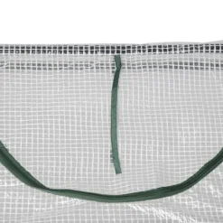 Online Folieväxthus 120x60x60 cm med fönster, PE – tomathus/drivbänk, vit Växthus
