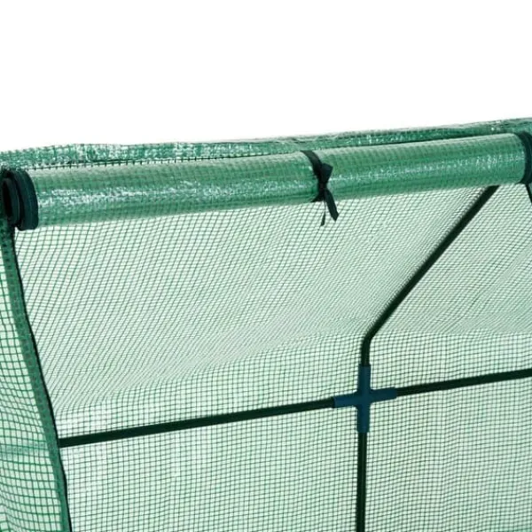 Outlet Folieväxthus/drivbänk 270x90x90 cm, grön – för tomater & plantor Växthus