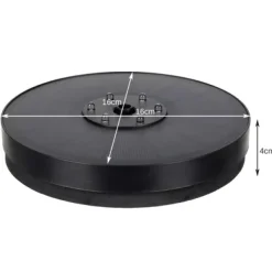 Fontän med Batteri & LED - Solcellsfontän / Vattenfontän - Solcell