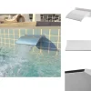 Discount Fontäner - Living Poolfontän rostfritt stål 30x9x26 cm silver Fontäner & Dammar