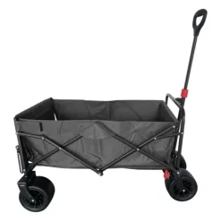 Fornorth Trädgårdsvagn 115x61x105cm 100kg, svart