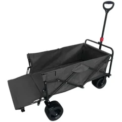 Fornorth Trädgårdsvagn 115x61x105cm 100kg, svart