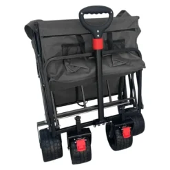 Fornorth Trädgårdsvagn 115x61x105cm 100kg, svart