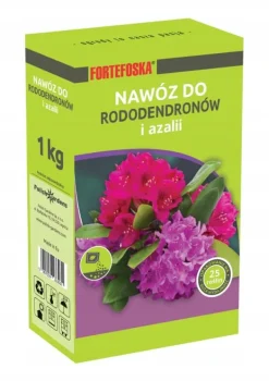 FORTEFOSKA RHODODENDRONGÖDSEL 1 KG GRANULAT MYCKET EFFEKTIVT