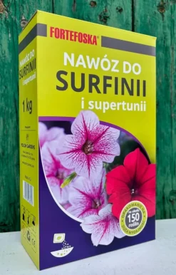 Best FORTEFOSKA SURFINIA GÖDNINGSMEDEL 1 KG GRANULAT MYCKET EFFEKTIVT Gödningsmedel