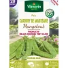 Outlet Frö - Vilmorin - Ärtor Mangetout Carouby de Maussane - 20 m Fröer & Lökar