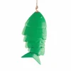 Färgglada Koi Fish Wind Chimes Metallhantverk Utomhus takfot Hängande dekorationer Fish Wind Chime