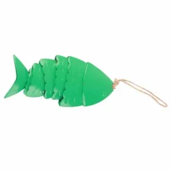 Färgglada Koi Fish Wind Chimes Metallhantverk Utomhus takfot Hängande dekorationer Fish Wind Chime