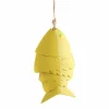 Färgglada Koi Fish Wind Chimes Metallhantverk Utomhus takfot Hängande dekorationer Fish Wind Chime