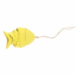 Färgglada Koi Fish Wind Chimes Metallhantverk Utomhus takfot Hängande dekorationer Fish Wind Chime