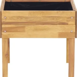Sale Förhöjd odlingslåda 50x40x45 cm massivt akaciaträ Planteringsbänkar