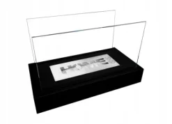 Fristående biokamin 36 x 18 x 22 cm Home Black strukturmatt