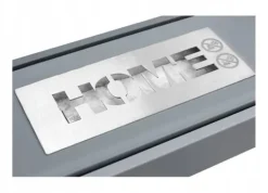 Discount Fristående biokamin 36 x 18 x 22 cm Home Grå strukturmatt Vedeldade Kaminer